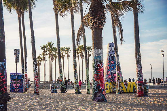 Travel Photography Santa Monica Venice Beach by Belinda Keller Wilmington, NC