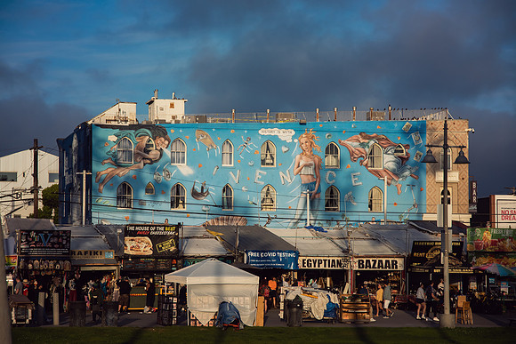Travel Photography Santa Monica Venice Beach by Belinda Keller Wilmington, NC