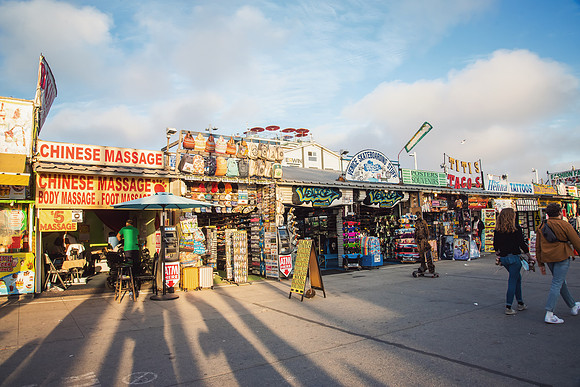 Travel Photography Santa Monica Venice Beach by Belinda Keller Wilmington, NC