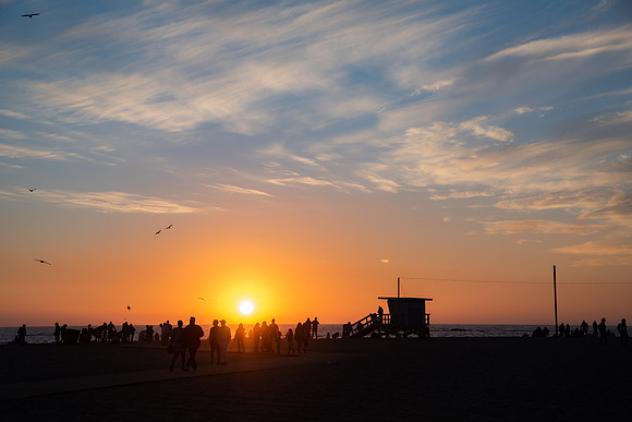 Travel Photography Santa Monica Venice Beach by Belinda Keller Wilmington, NC