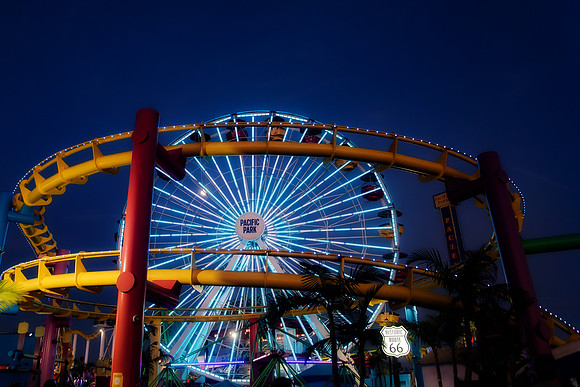 Travel Photography Santa Monica Venice Beach by Belinda Keller Wilmington, NC