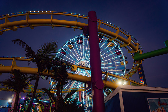 Travel Photography Santa Monica Venice Beach by Belinda Keller Wilmington, NC