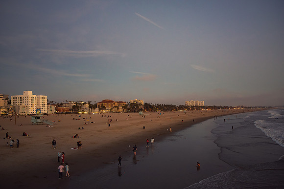 Travel Photography Santa Monica Venice Beach by Belinda Keller Wilmington, NC