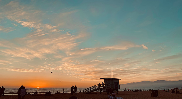 Travel Photography Santa Monica Venice Beach by Belinda Keller Wilmington, NC