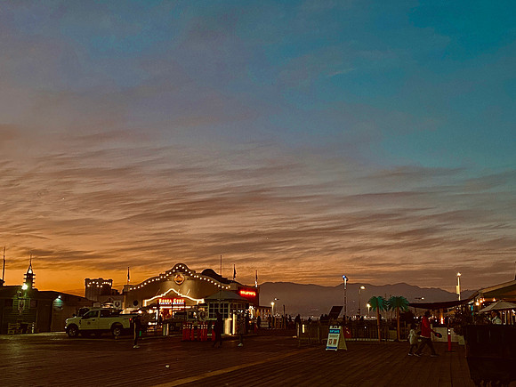 Travel Photography Santa Monica Venice Beach by Belinda Keller Wilmington, NC